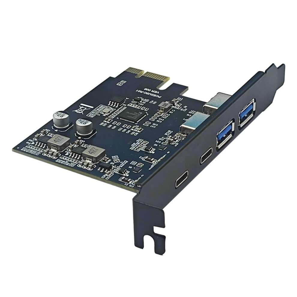 Pcie Usb3.2 Gen1 Expansion Card Two Usba And Two Typec Ports 5Gbps Speed Internal Pcie Expansion Card 9339159700525