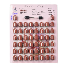 Capuchons de ponçage pour Nail Art, 80 #120 #, bandes-style 02