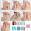 Faux ongles yeux de chat, couverture complète, pointes à-style5 3