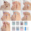 Faux ongles yeux de chat, couverture complète, pointes à-style5 7