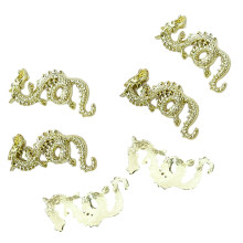 Eye Catching Snake Dragon Nail Charms in Metal for-01