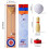 3-in-1-Tisch-Curling-Spiel, Bowling, Shuffleboard, 3