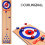 3-in-1-Tisch-Curling-Spiel, Bowling, Shuffleboard, 4