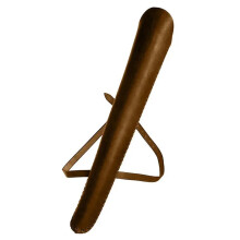Archery Quiver Leather Back Quiver Shoulder Belt Bow and Arrow Holder Outdoor Brown