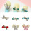 Exquisite Alloy Nail Charms Set Long lasting Versatile-X1177 3
