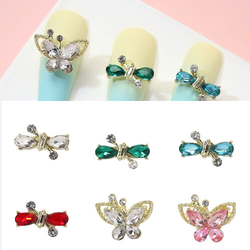 Exquisite Alloy Nail Charms Set Long lasting Versatile-X1177 2