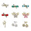 Exquisite Alloy Nail Charms Set Long lasting Versatile-X1177 2