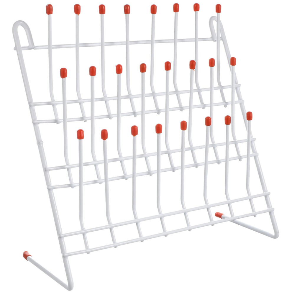 Drying Rack Test Tube Drying Rack Laboratory Drying Rack Sink Drying Mounted 30.00X30.00X11.50CM-image-OPC-PNMTNG2-NEW