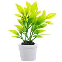 4Stk Bonsai Pflanze Mehrfarbig Mini Zubehör