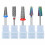 Nail Drill Bits Tungsten Steel Manicure Drill Bits for-DMT10 6