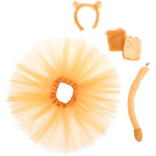 1 Set Halloween Löwenkostüm Stirnband Tutu