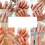 Full Cover Stick on Nails Heart False Nails Medium-C21A 15 5