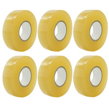 Pack of 6 Clear Hockey Bands Roll of Tape Multipurpose Protect Tibia 2.4cm x 28m Hockey Gift