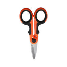 Stainless Steel Scissor For Fishing Scissor-Orange black