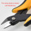 Diagonal Pliers Side Cutting Nipper Electronic Wire Cutters 5