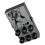 Mini-Gitarren-Overdrive-Verzerrungspedal im 14