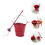1 Set Mini Mop Eimer Reinigungswerkzeuge Deko 5