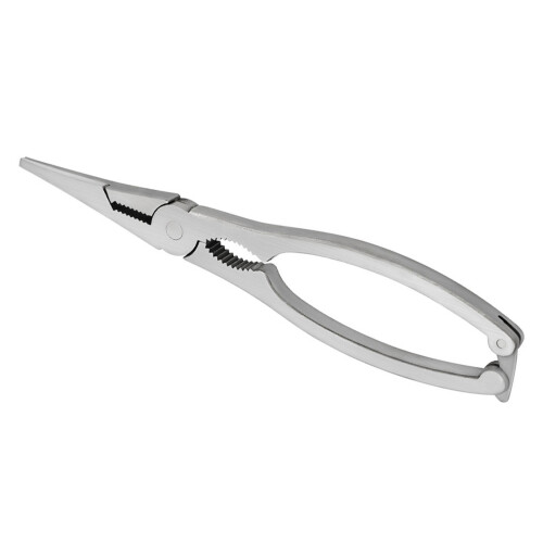 1PC Stainless Steel Seafood Tool Crabb Stripping Pincers Kitchen