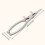 1PC Stainless Steel Seafood Tool Crabb Stripping Pincers Kitchen 4