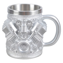 Industrial Style Insulated Mug Stainless Steel Inner Layer-8 L