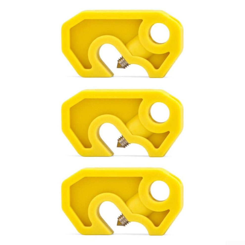 Breaker Lockout Gadget Set Osha Compliant Circuit Breaker Tags Lockout Compatible 3Pack Single/Double/Triplepole 9001264257057