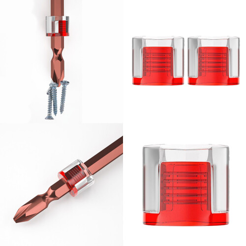 Screwdriver Magnetic Tips Rings Universal Electric-       5 1