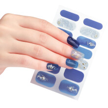 Zelfklevende nagelstickers Vlinder Nail Art-Stijl ZX3756