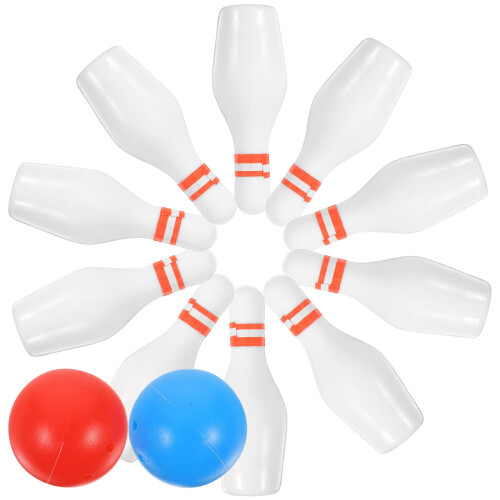 16 Sets -Resin Bowling-Simulation, Langlebiges Hauszubehör 2