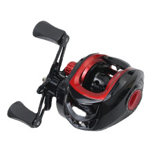 Metal Baitcasting Reel, Long Cast Reel, 7.2:1 Gear Ratio, Baitcaster Fishing Reel for Saltwater Freshwater Fishing Left Hand Left Hand