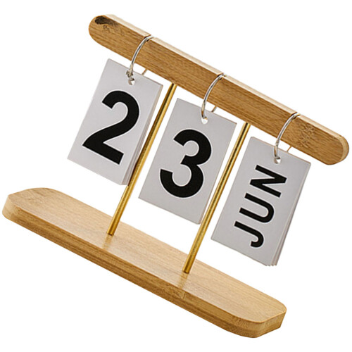 5Stk Tischkalender Ornament Countdown Wiederverwendbar 1