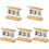 5Stk Tischkalender Ornament Countdown Wiederverwendbar 5