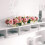 Clear Acrylic Flower Vase Flower Organizer  Wedding-Medium 6