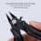 3.5'' Mini Wire Pliers Cutters Slide Lock Diagonal Pliers Snip 5