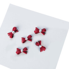 Metal Nail Studs 3D Nail Charms Nail Art Jewelry-Red