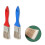 2pcs Comfortable Grip Paint Brushes Easy to Use Precise Trimming 7