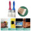 2pcs Comfortable Grip Paint Brushes Easy to Use Precise Trimming 2