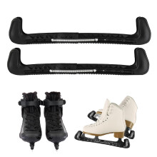 Blade Protectors, Ice Skates, Adjustable Ice Skate Protectors, Figure Skates Ice Skate Protectors, Accessories Most Ice Skate Sizes (Black)