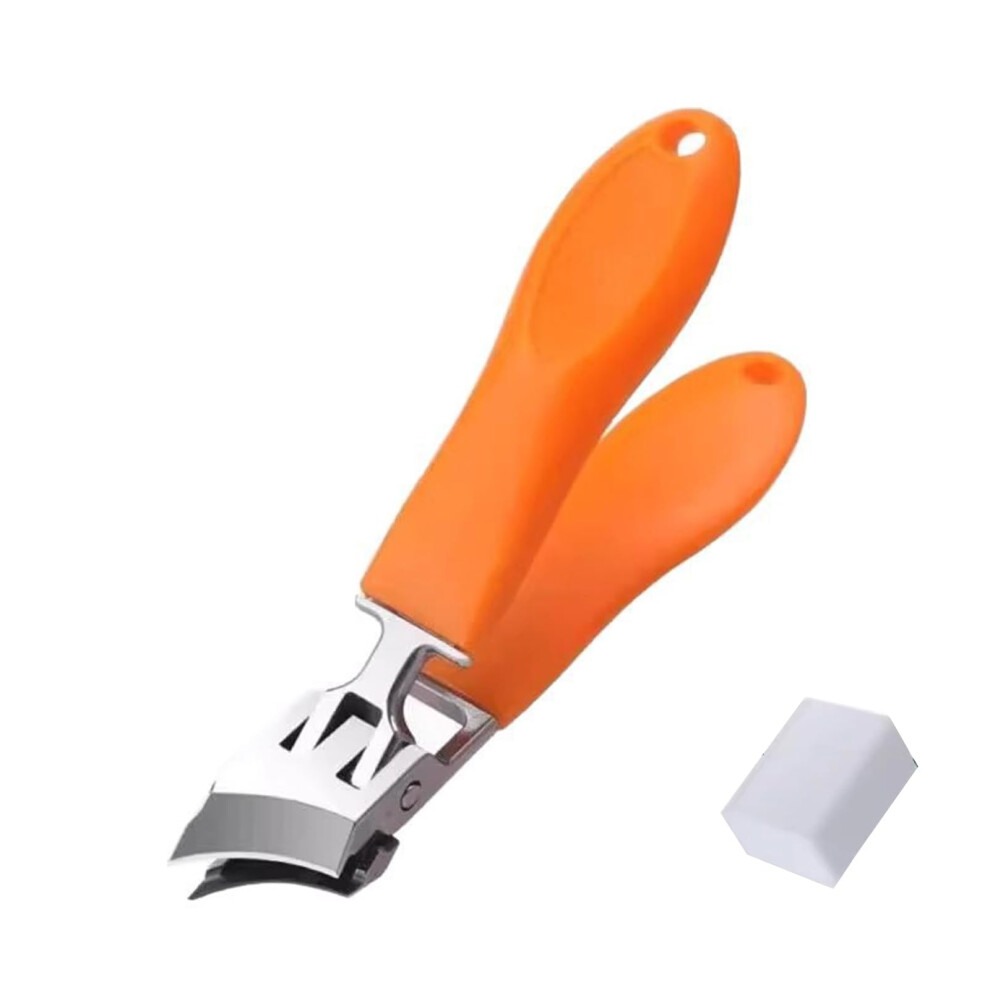 Portable Nails Pliers With Catcher, Wide Mouth Fingernail Pliers, Stainless Steel Anti Splash Nails Cutter, Nail Clippers