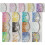 50Pcs 3D Crystal Diamond Nail Art-Aurora light yellow 3