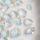 50Pcs 3D Crystal Diamond Nail Art-Aurora light yellow 5