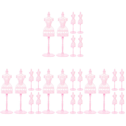 24 Stuks Popkleding Mannequin Jurk Display Standaard 1