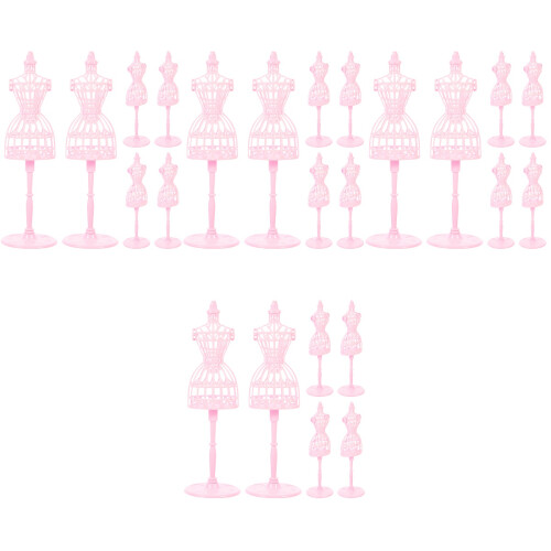 24 Stuks Popkleding Mannequin Jurk Display Standaard 2