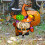 Acryl Halloween Heks Kabouter Tuinbord Grond-ABC-combinatie 6