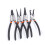 7 "/9" Professionele Borgringtang-Borgveertangenset van 7 inch 2