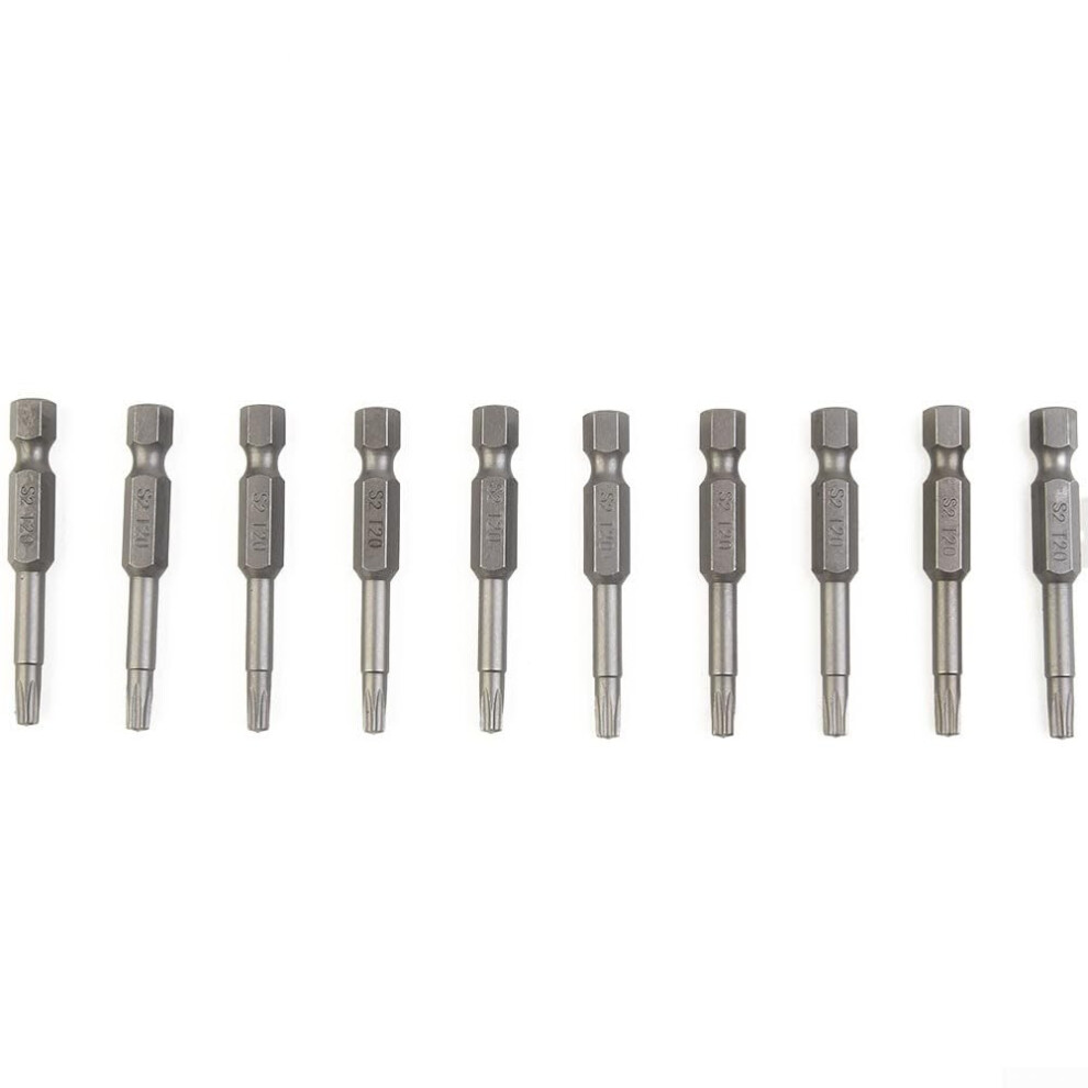 Screwdriver Bits For Torx For T20, Alloy Steel With 6 35Mm Hex Wrench, Magnetic For Reliable Use, 10 Pieces 9001264174002