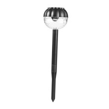 Solar Lawn Light LED Garden Lighting Stake Light Outdoor Solar Light for Outdoor Solar Lights for Outdoor Light Lawn Use Light Sunlight Plastic Black