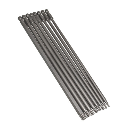 Professional 8 Size Screwdriver Set Hardened Steel for Precise