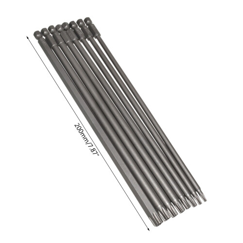 Professional 8 Size Screwdriver Set Hardened Steel for Precise 2