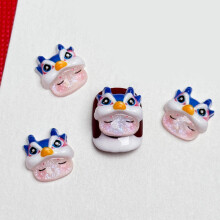 10Pcs 3D Dragon Nail Art Charms Cartoon Dragon Nail Art-07A