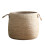 Grass Woven Flower Basket with Handle Bedroom Room-Large 1